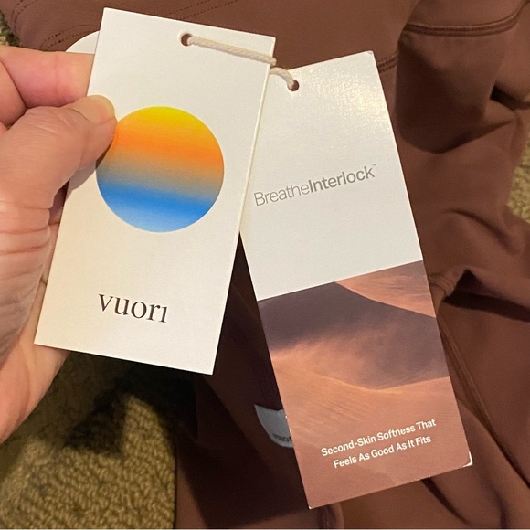 Vuori  Brown Wide-Leg Pants Short - Picture 8 of 11